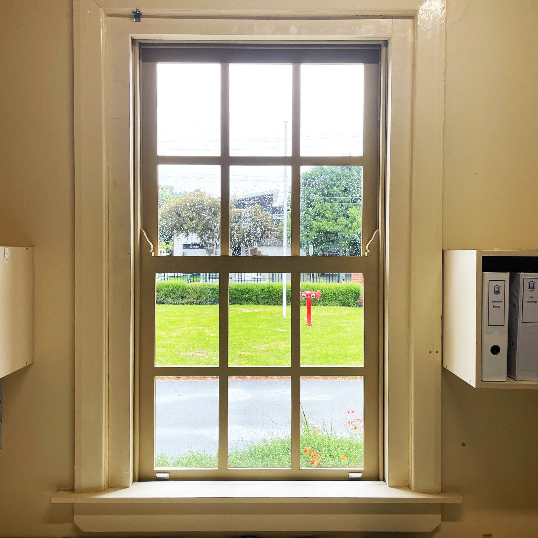 Timber Double-Hung Windows